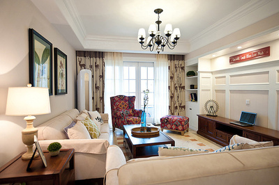 石家庄亿佰居装饰案例 美式混搭风，谱写生活新乐章